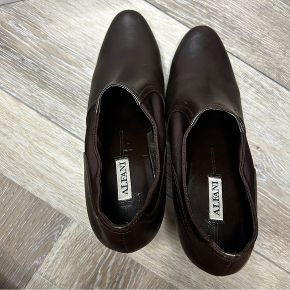 Alfani Brown Platform Heels Size 7.5 – Chic Workwear & Fall Staple - Picture 8 of 9